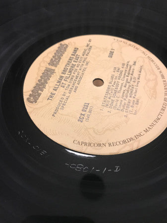 The Allman Brothers Band At Fillmore East