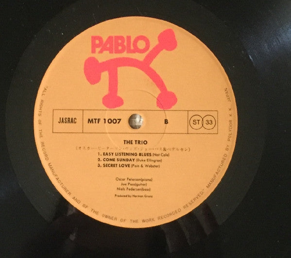 The Trio (Oscar Peterson, Niels Pedersen, Joe Pass)