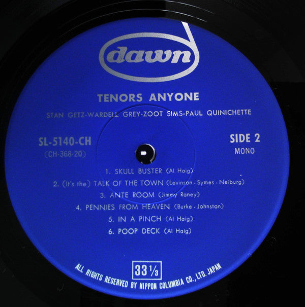 Tenors Anyone?