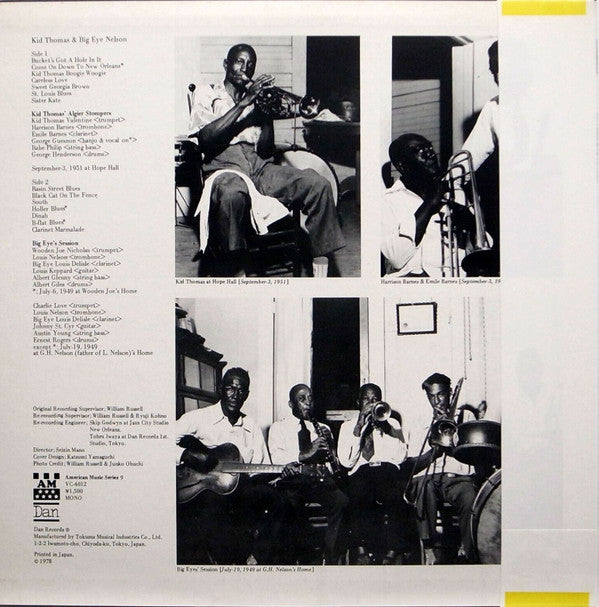 Kid Thomas/ Big Eye Nelson