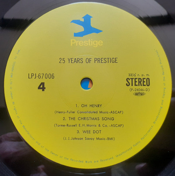 25 Years Of Prestige