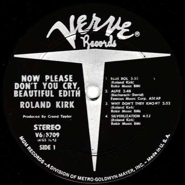 Now Please Don't You Cry, Beautiful Edith