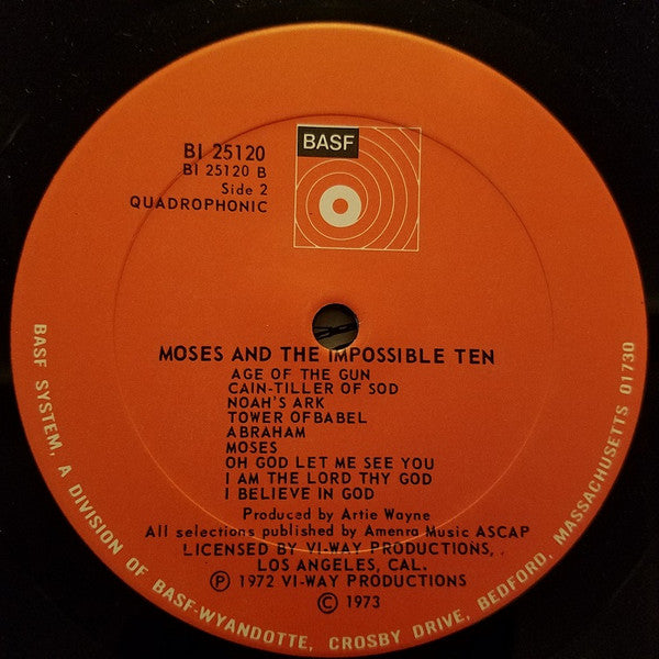 Moses And The Impossible Ten