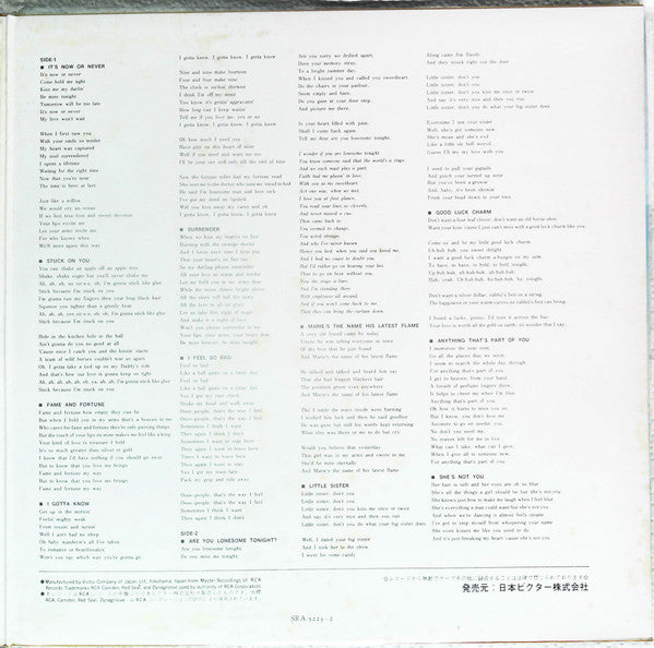 Elvis' Golden Records, Vol. 3