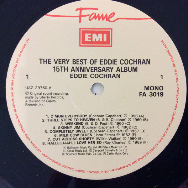 The Very Best Of Eddie Cochran