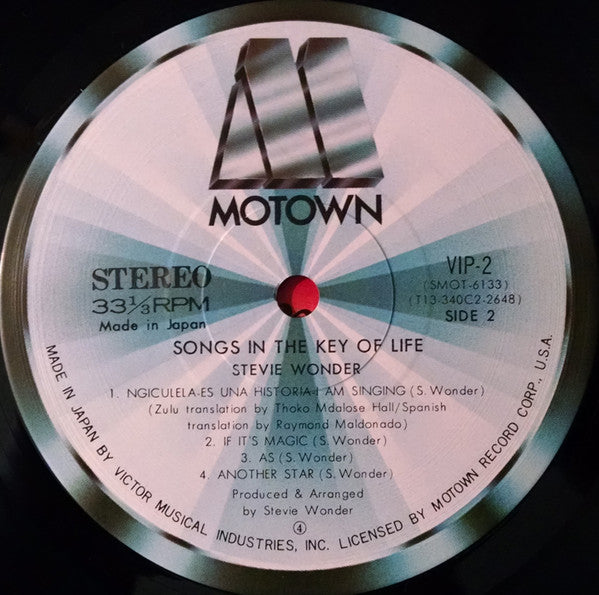 Songs In The Key Of Life