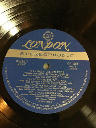 Play Bach Golden Prize