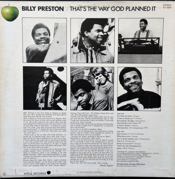 That's The Way God Planned It