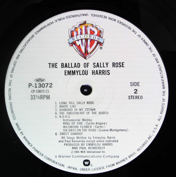 The Ballad Of Sally Rose