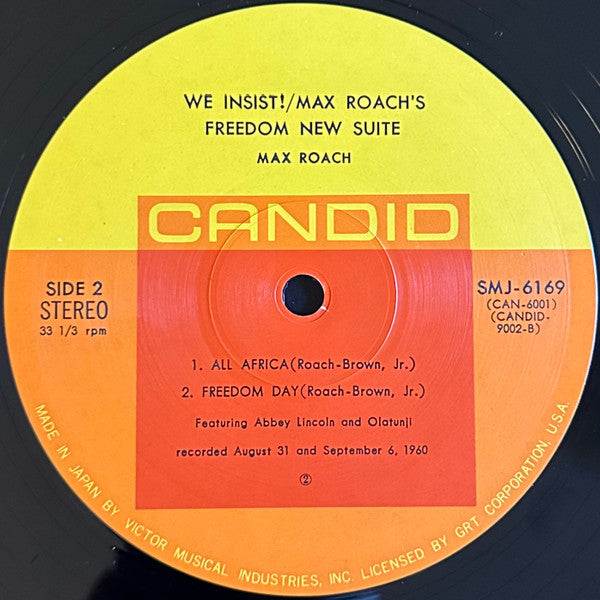 We Insist! Max Roach's Freedom Now Suite