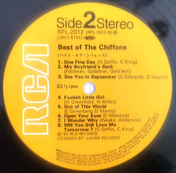 Best Of The Chiffons