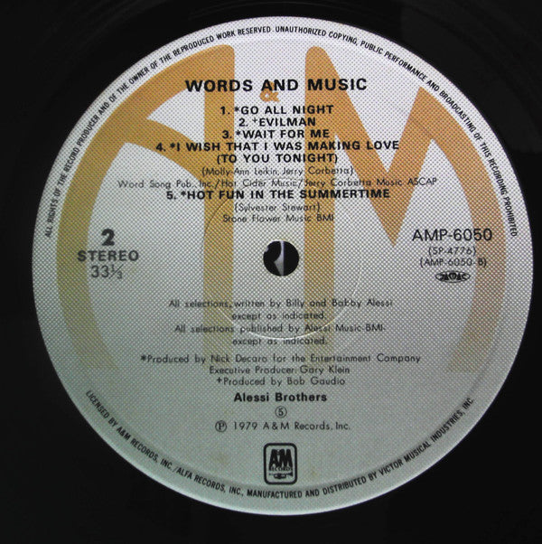 Words And Music