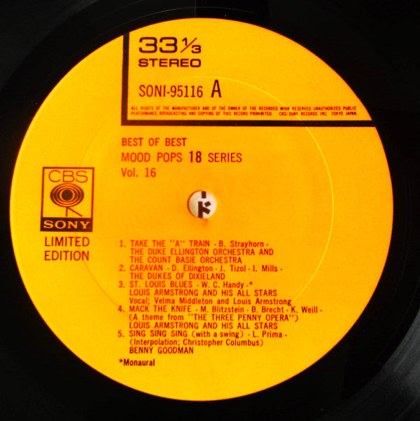 Release: Unknown Release-Vinyl-Japan-None-SONI-95116-26021017