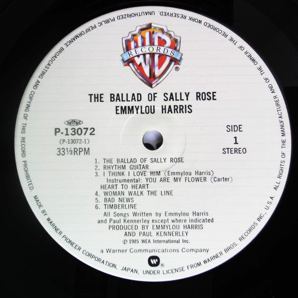 The Ballad Of Sally Rose