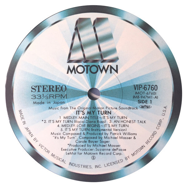 Music From The Original Motion Picture Soundtrack "It's My Turn"