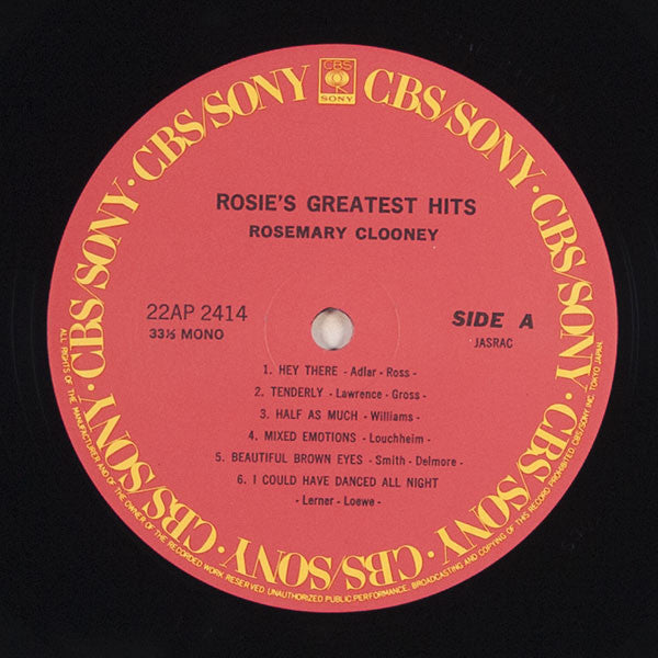 Rosie's Greatest Hits