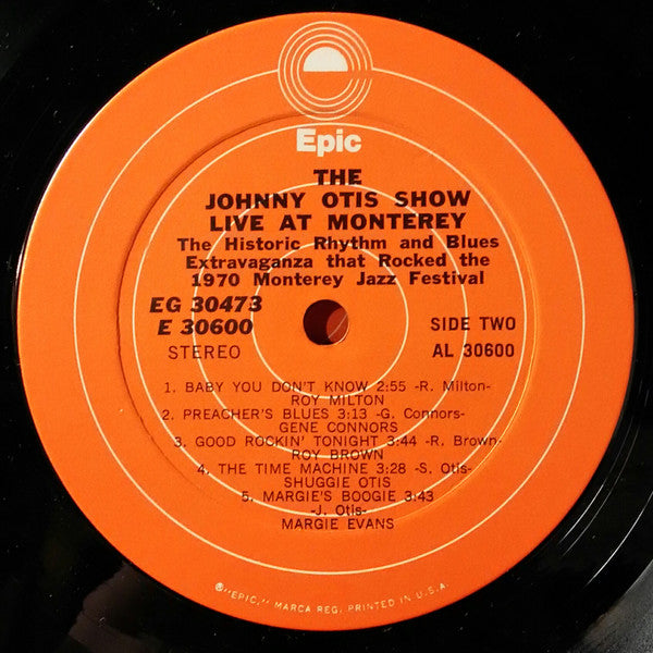 The Johnny Otis Show Live At Monterey!
