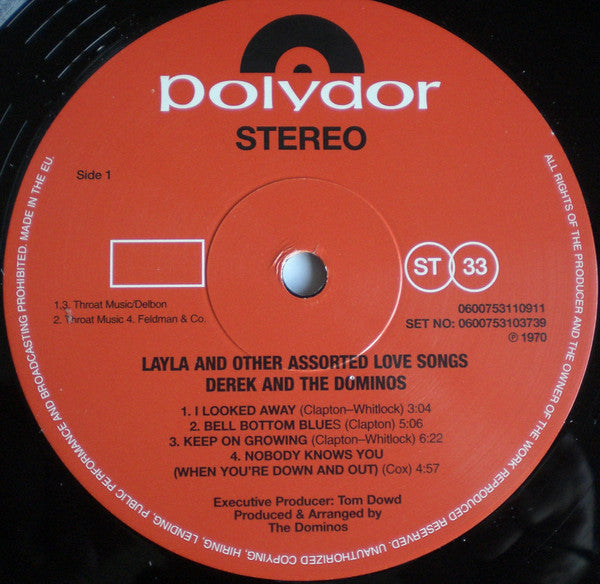 Layla And Other Assorted Love Songs