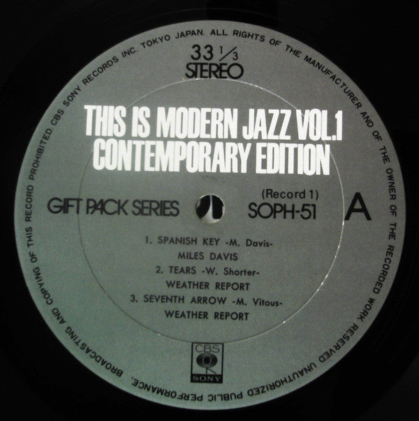 This Is Modern Jazz Vol. 1 - Contemporary Edition