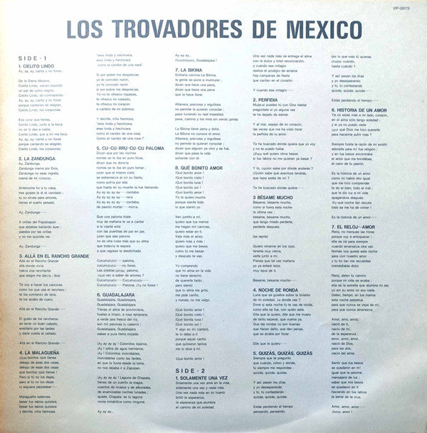 Los Trovadores De México