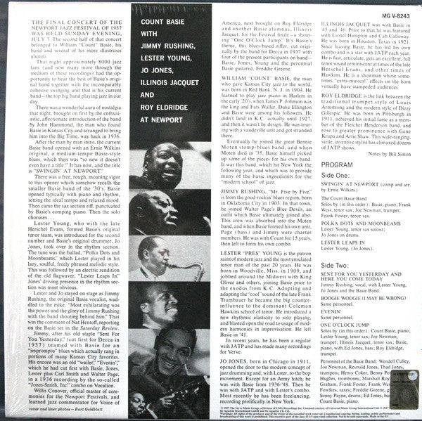 Count Basie At Newport