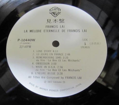La Melodie Eternelle De Francis Lai