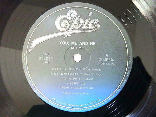 You, Me And He