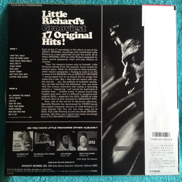 Little Richard's Grooviest 17 Original Hits!