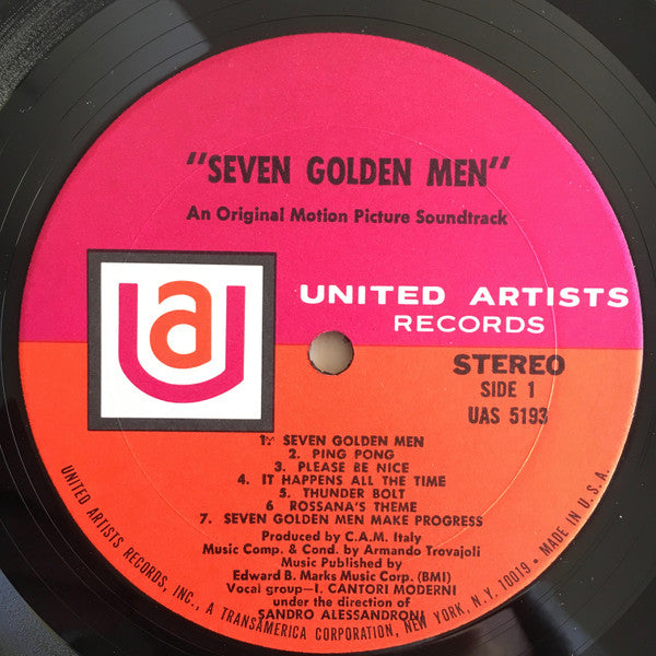 Seven Golden Men (An Original Motion Picture Soundtrack)