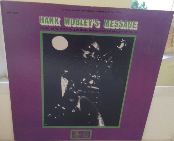 Hank Mobley's Message