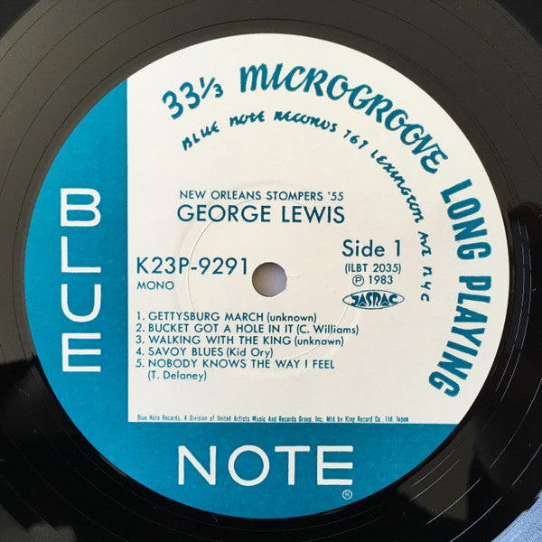 George Lewis And His New Orleans Stompers (Volume 1)