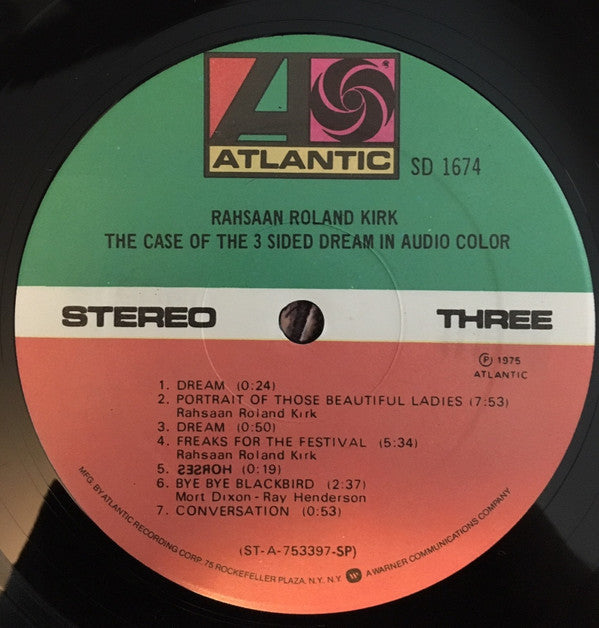 The Case Of The 3 Sided Dream In Audio Color