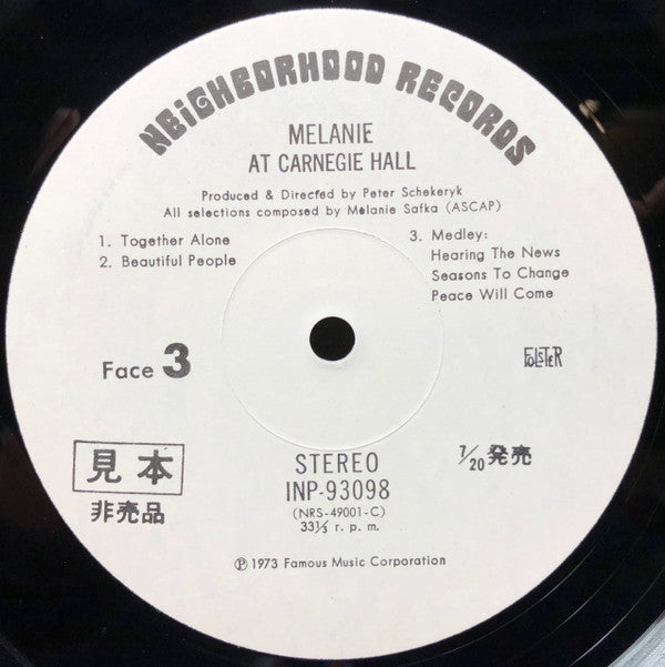 Melanie At Carnegie Hall