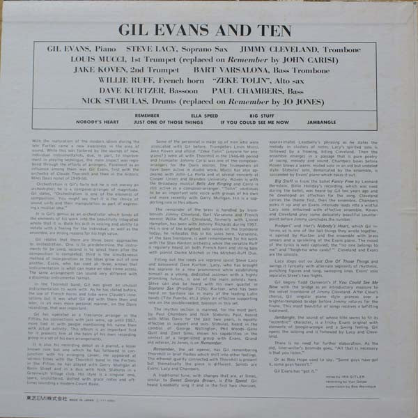 Gil Evans & Ten
