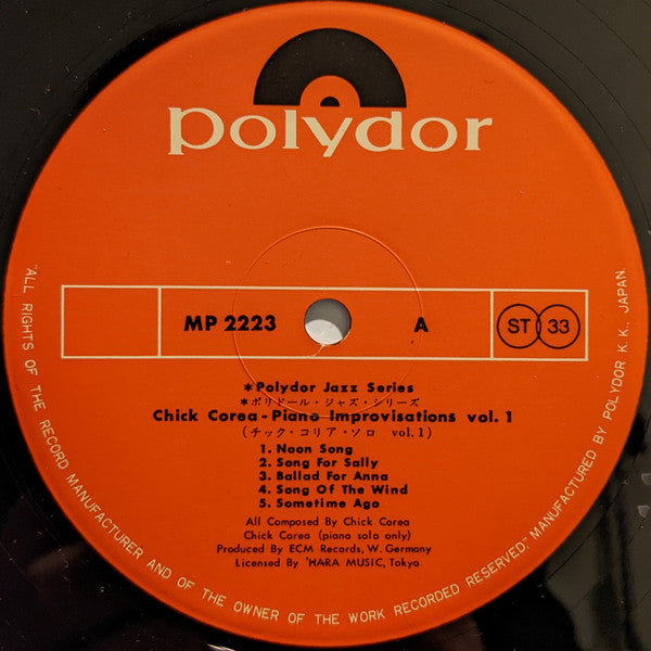 Piano Improvisations Vol. 1