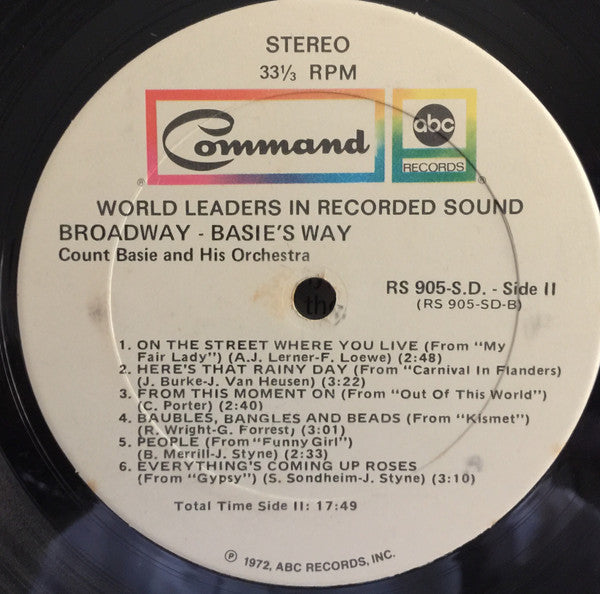 Broadway Basie's...Way