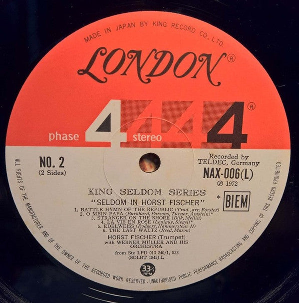 Seldom In Horst Fischer