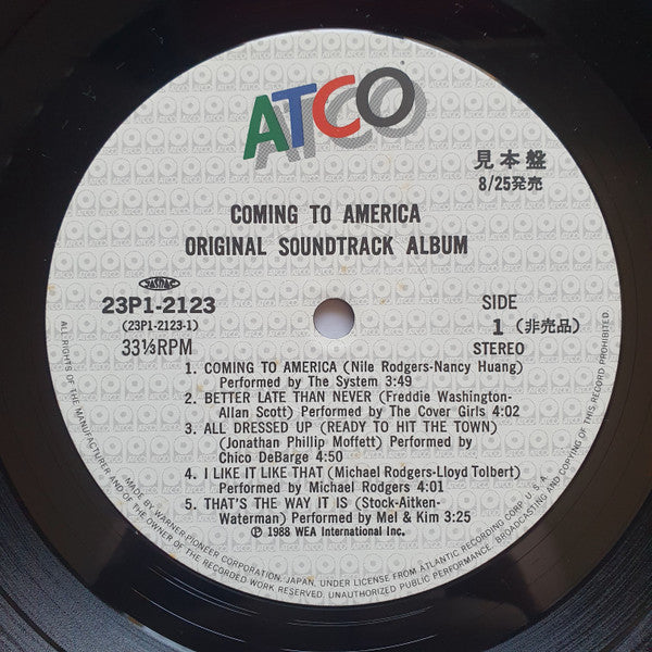 Coming To America (Original Motion Picture Soundtrack)