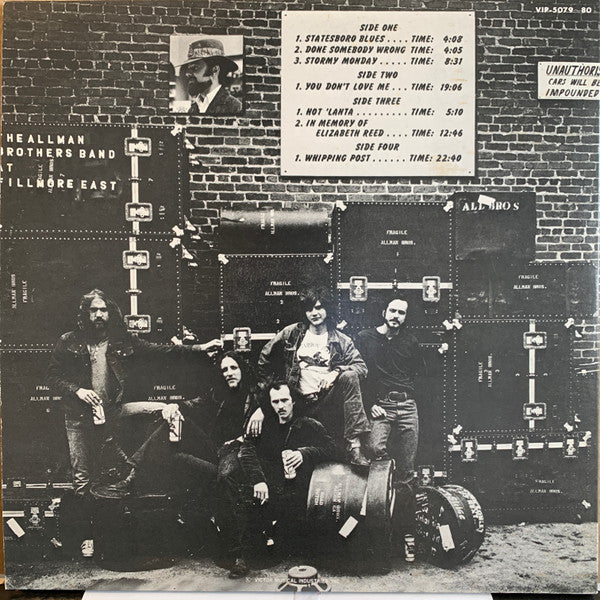 The Allman Brothers Band At Fillmore East