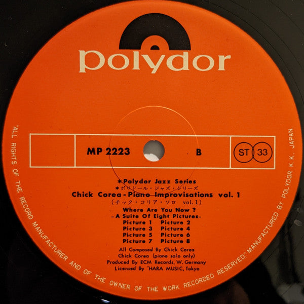 Piano Improvisations Vol. 1