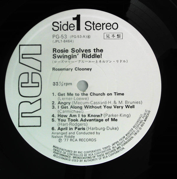 Rosie Solves The Swingin' Riddle!