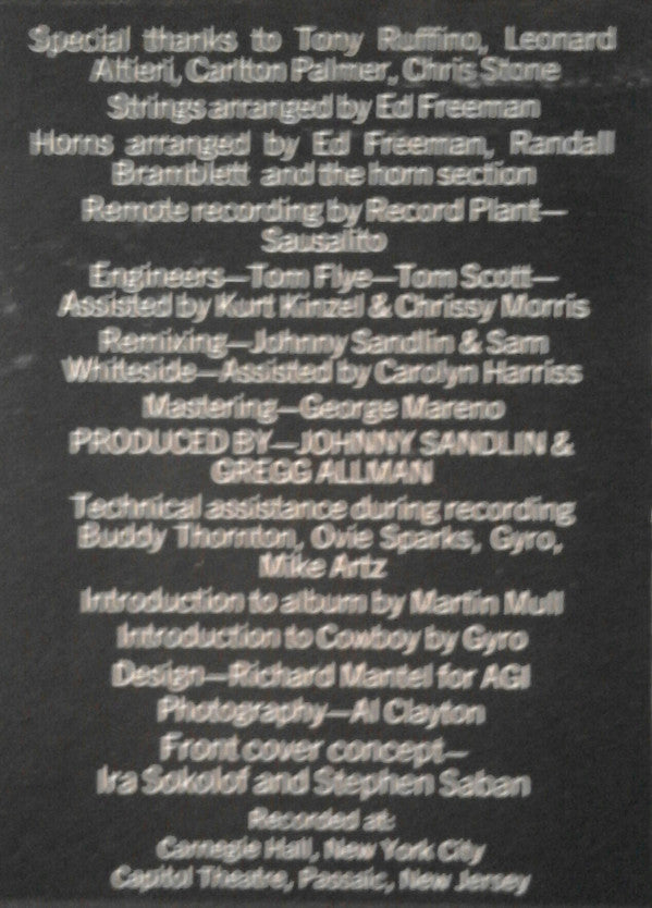 The Gregg Allman Tour