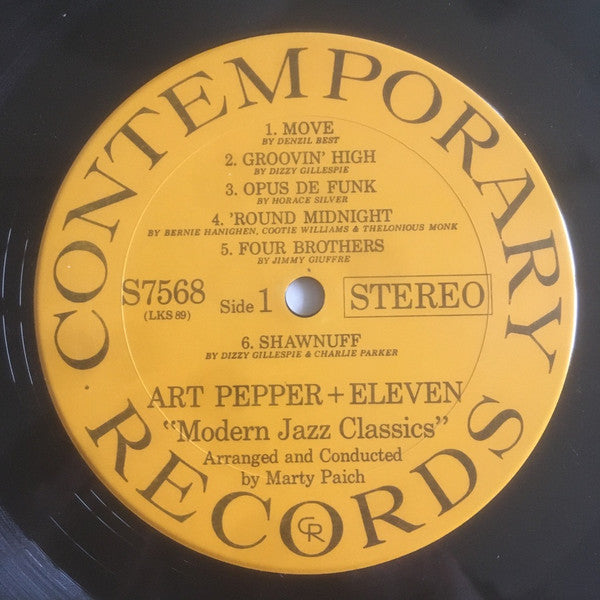 Art Pepper + Eleven (Modern Jazz Classics)