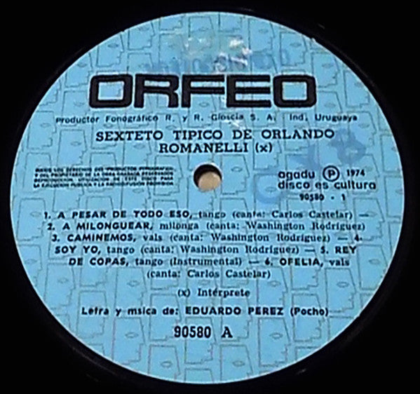 Sexteto Típico De Orlando Romanelli