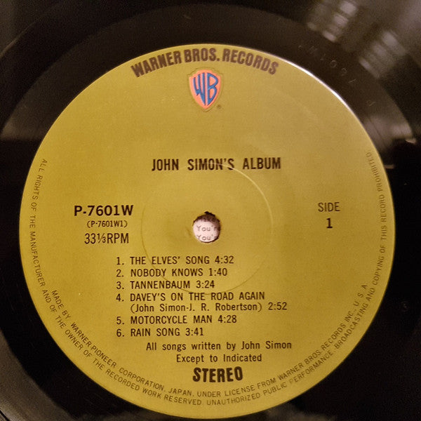 John Simon's Album