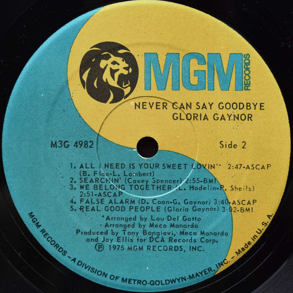 Never Can Say Goodbye