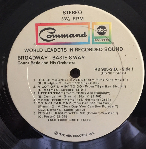 Broadway Basie's...Way