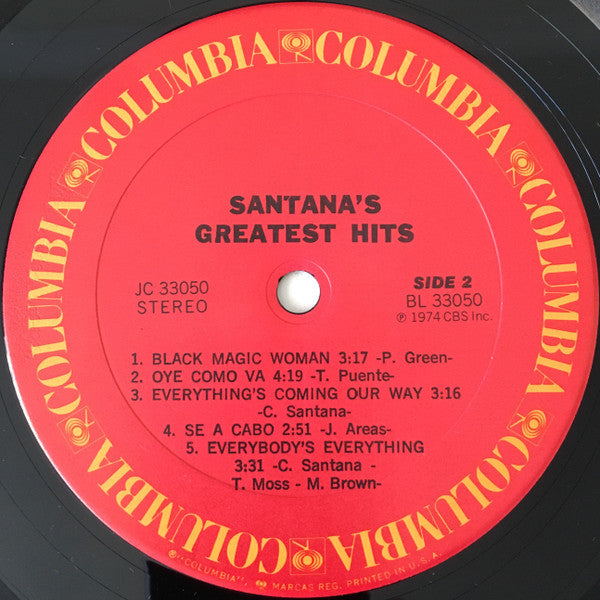 Santana's Greatest Hits