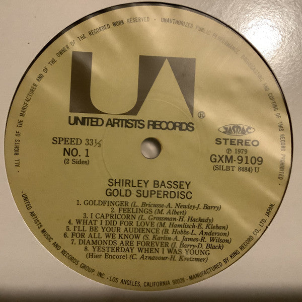 Shirley Bassey