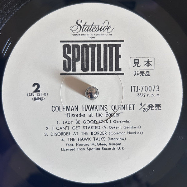 Disorder At The Border